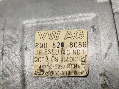 Автозапчасти б/у компрессор кондиционера воздуха за skoda fabia ii (542) 1.2 12v ссылки oem iam 6r0820803f jp6seu14cnd1 6q0820808g