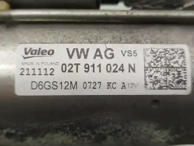 Автозапчасти б/у двигатель запускается за skoda fabia ii (542) 1.2 12v ссылки oem iam 02t911024nx 211112 d6gs12m 02t911024n