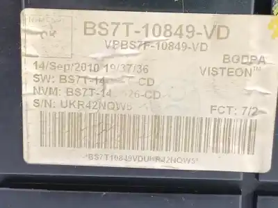 Автозапчастина б/у панель інструментів для ford s-max (wa6) 2.0 tdci посилання на oem iam 1859263  bs7t10849vd