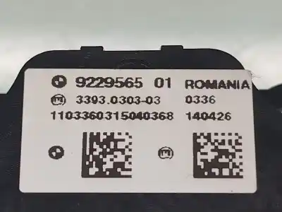 Second-hand car spare part start/stop button for bmw 5 (f10) 535 i oem iam references  3303030303 922956501