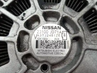 Автозапчасти б/у генератор за nissan qashqai / qashqai +2 i (j10, nj10, jj10e) 2.0 dci a las 4 ruedas ссылки oem iam 23100jd75m a3tj2481ze 23100jd71a