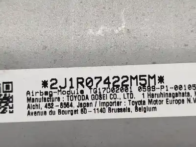 Second-hand car spare part airbag kit for toyota corolla ranchera familiar (_e21_) 2.0 hybrid (mzeh12) oem iam references   01815822