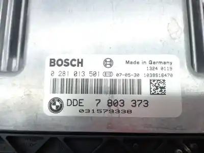 Second-hand car spare part ecu engine control for bmw 3 (e90) 320 d oem iam references 13617808125 0281013501 7803373  7796918  7803373 7804425