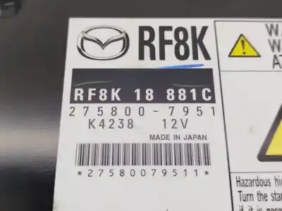 Second-hand car spare part ecu engine control for mazda 5 (cr19) 2.0 cd (cr19) oem iam references  rf8k18881c k4238 2758007951
