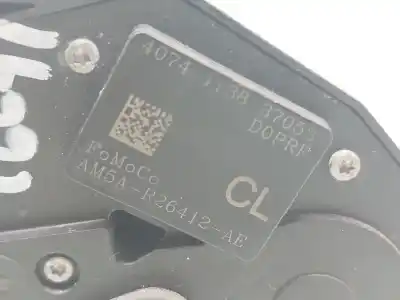 Автозапчастина б/у замок заднього правого дверя для ford fiesta vi (cb1, ccn) 1.0 ecoboost посилання на oem iam  4074413837053 am5ar26412ae