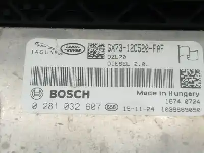 Автозапчасти б/у блок управления двигателем за land rover range rover evoque (l538) 2.0 d 4x4 ссылки oem iam  0281033607 1039s89050 gx7312c520faf