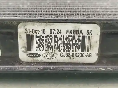 Автозапчастина б/у водяний радіатор для land rover range rover evoque (l538) 2.0 d 4x4 посилання на oem iam  gj328k230ab gj3229e839bb