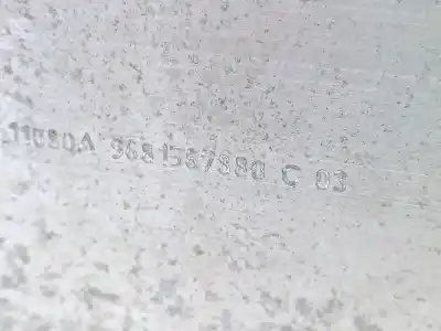 Автозапчастина б/у передній бампер підсилення для citroen c3 picasso (sh_) 1.6 hdi 110 посилання на oem iam 742246  9681567880