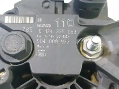 Автозапчастина б/у генератор для iveco daily iv furgón 35c12 v, 35c12 v/p, 35s12 v, 35s12 v/p посилання на oem iam  0124325053 504009977