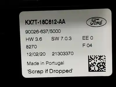 Автозапчастина б/у клімат-контроль для ford focus iv (hn) 1.5 ecoboost посилання на oem iam  900266375000 kx7t18c612aa