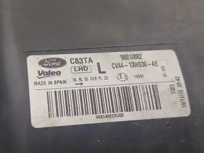 Автозапчастина б/у ліва фара для ford kuga ii (dm2) 1.5 ecoboost посилання на oem iam 1808350 90014882 cv4413w030ae