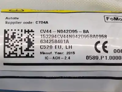 Автозапчасти б/у комплект подушки безопасности за ford kuga ii (dm2) 1.5 ecoboost ссылки oem iam   cv44s046b62a