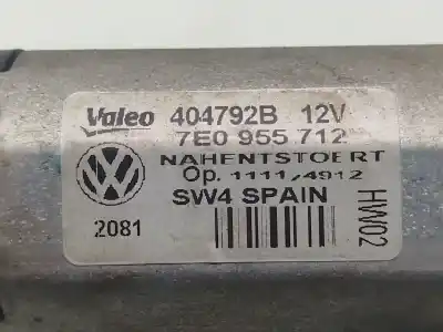 Автозапчастина б/у двигатель заднього склоочисника для volkswagen transporter v furgón (7ha, 7hh, 7ea, 7eh) 1.9 tdi посилання на oem iam  404792b 7e0955712