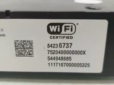 Автозапчастина б/у електронний модуль для opel astra k (b16) 1.4 turbo (68) посилання на oem iam  544948685 84236737