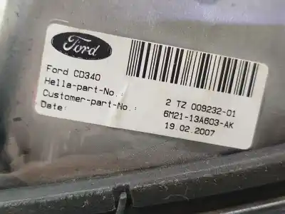Автозапчастина б/у внутрішній лівий задній ліхар для ford s-max (wa6) 2.0 tdci посилання на oem iam  2tz00923201 6m2113a603ak