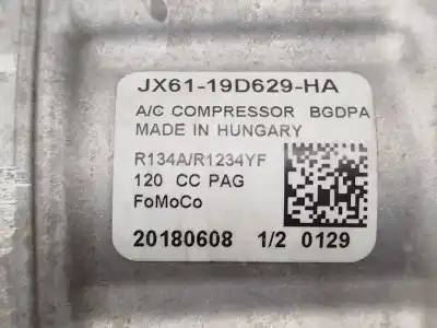 Автозапчастина б/у компресор кондиционера для ford focus iv (hn) 1.5 ecoblue посилання на oem iam 2469393 20180608 jx6119d629ha