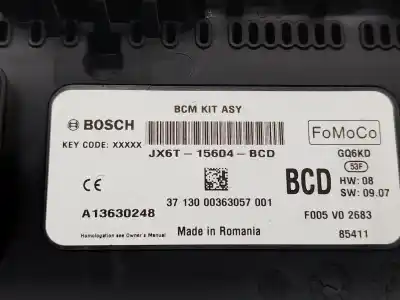 Автозапчасти б/у блок реле/предохранителей за ford focus iv (hn) 1.5 ecoblue ссылки oem iam 2544969 a13630248 fo05vo2683 jx6t15604bcd
