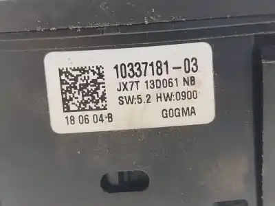 Автозапчастина б/у управління світлом для ford focus iv (hn) 1.5 ecoblue посилання на oem iam  1033718103 jx7t13d061nb