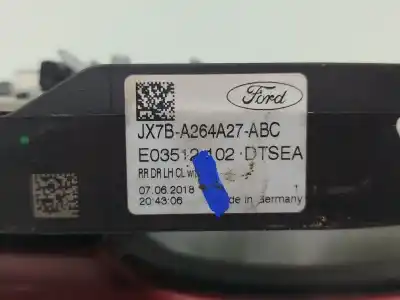 Автозапчасти б/у задняя левая наружная ручка за ford focus iv (hn) 1.5 ecoblue ссылки oem iam 2370004 jx7ba224a36h0 jx7ba264a27abc