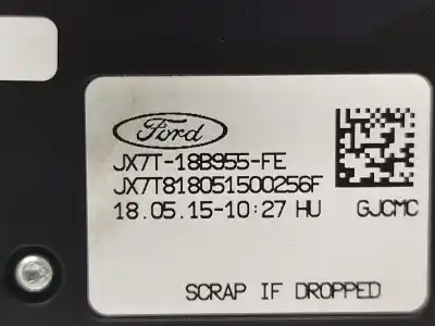 Автозапчасти б/у многофункциональный дисплей за ford focus iv (hn) 1.5 ecoblue ссылки oem iam  sxtt818051500256f jx7t18b955fe