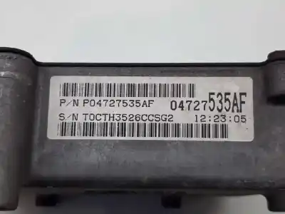 Gebrauchtes Autoersatzteil steuergerät automatikgetriebe zum chrysler voyager (rg) 2.8 crd lx oem-iam-referenzen 04727535af  