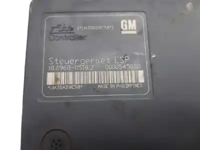 Peça sobressalente para automóvel em segunda mão abs por opel astra gtc 1.9 16v cdti cat (z 19 dth / lrd) referências oem iam 93191515 1009605183 13157578