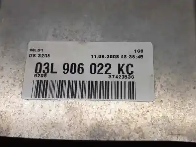 Автозапчасти б/у блок управления двигателем за audi a4 avant (8k5) (2008) básico ссылки oem iam 03l906022kc  