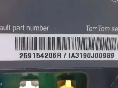 İkinci el araba yedek parçası çok fonksiyonlu ekran için renault scenic iii grand dynamique oem iam referansları 259154206r  