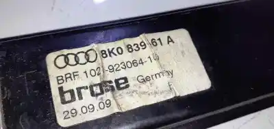 Автозапчасти б/у регулятор стекла заднего левого за audi a4 berlina (b8) e ссылки oem iam 8k0839461c  8k0839461a