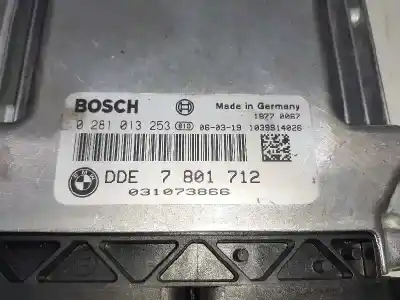 Second-hand car spare part ecu engine control for bmw serie 5 touring (e61) 530xd oem iam references 7801712 031073866 0281013253