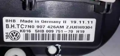 Автозапчастина б/у контроль опалення / кондиціонації для volkswagen caddy ka/kb (2c) kasten посилання на oem iam 7n0907426bt  7n0907426am