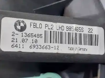 Peça sobressalente para automóvel em segunda mão motor de sofagem por bmw x1 (e84) sdrive 20 d referências oem iam 64119227670  64116933663