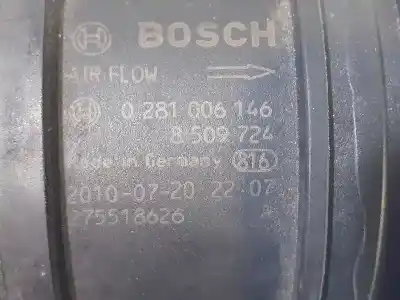 Second-hand car spare part flowmeter for bmw x1 (e84) sdrive 20 d oem iam references 13628509724 8509724 0281006146