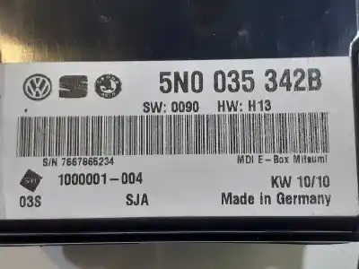 Pezzo di ricambio per auto di seconda mano modulo elettronico per skoda yeti active riferimenti oem iam 5n0035342b  