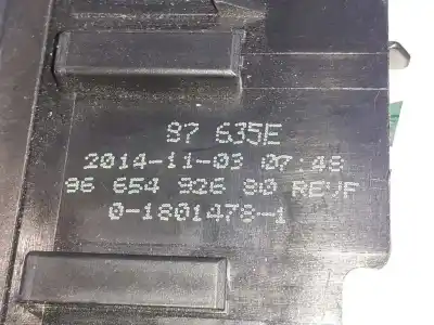 Pezzo di ricambio per auto di seconda mano scatola relè/fusibili per citroen jumpy spacetourer * riferimenti oem iam 9665492680  018014781