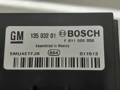 Автозапчастина б/у стійкість на нагревання для opel mokka business посилання на oem iam 13503201  f011500056