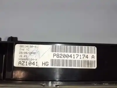 Tweedehands auto-onderdeel instrumentenpaneel voor renault espace iv (jk0) 2.0 dynamique [2.0 ltr. - 110 kw dci diesel fap] oem iam-referenties 8200417174a ns0008124x 281141303