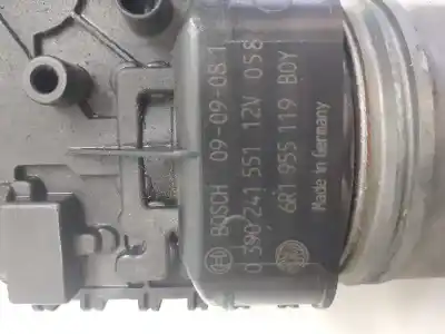 Автозапчасти б/у мотор переднего стеклоочистителя за seat ibiza sc (6j1) 1.4 tdi ссылки oem iam 6r1955119  0390241551