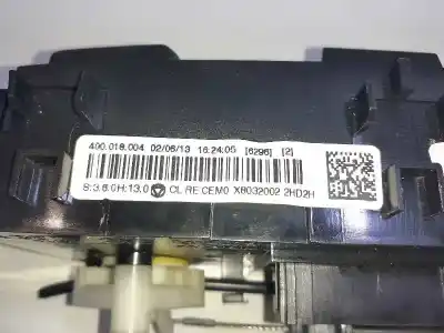 Peça sobressalente para automóvel em segunda mão comando de sofagem (chauffage / ar condicionado)  por citroen c3 attraction referências oem iam 400018004  x8032002