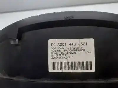 Recambio de automóvil de segunda mano de cuadro instrumentos para mercedes sprinter 02.00 -> caja cerrada 413 cdi (904.662) referencias oem iam a0014468521  110008929060