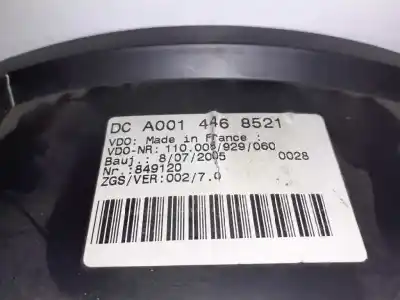 Gebrauchtes Autoersatzteil instrumententafel zum mercedes sprinter 02.00 -> caja cerrada 311 cdi (903.661-662) oem-iam-referenzen a0014468521  
