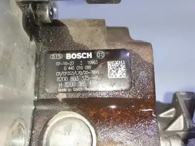 Second-hand car spare part injection pump for nissan primastar (x..) avantour l1h1 2.7 t / 7-sitzer oem iam references 8200803375 8200385478 0445010099