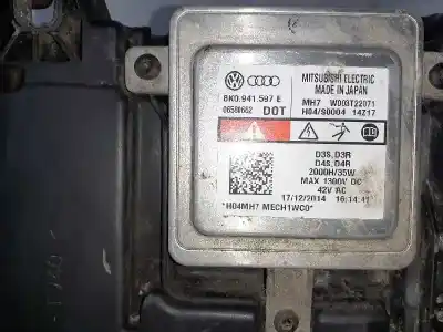 Second-hand car spare part right headlight for audi a4 avant (8k5) (2008) básico oem iam references 8k0941006c 8k0941597e 4g0907697d