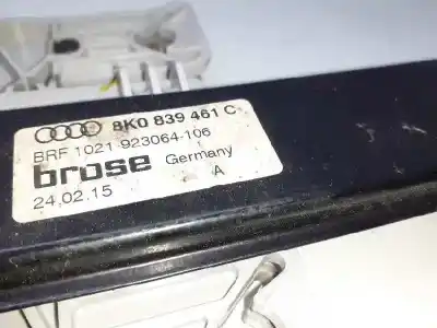Автозапчасти б/у регулятор стекла заднего левого за audi a4 avant (8k5) (2008) básico ссылки oem iam 8k0839461c  