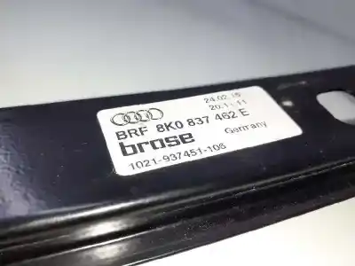 Автозапчасти б/у регулятор стекла переднего правого за audi a4 avant (8k5) (2008) básico ссылки oem iam 8k0837462e  