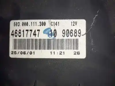 Recambio de automóvil de segunda mano de cuadro instrumentos para fiat doblo (119) 1.9 d active (05.2004->) referencias oem iam 46817747  503000111300