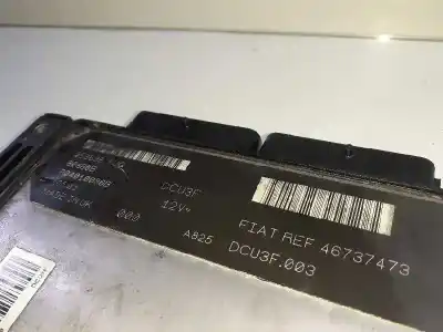 Second-hand car spare part ecu engine control for fiat doblo (119) 1.9 d elx oem iam references 46737473 253698 r04010036b