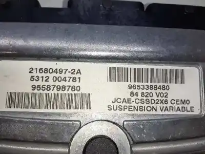 Автозапчасти б/у блок управления подвеской за peugeot 407 coupé (6c_) 2.7 hdi ссылки oem iam 9658798780 5312004781 216804972a