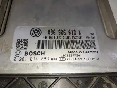 Автозапчасти б/у блок управления двигателем за seat ibiza sc (6j1) color edition ссылки oem iam 03g906013k  0281014883