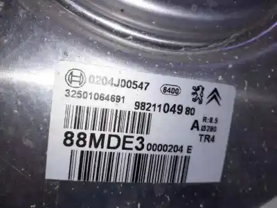 Second-hand car spare part brake servo for citroen berlingo (er_, ec_) 1.5 bluehdi 130 (ecyhzj ecyhzr) oem iam references 9821104980 88mde30000204 0204j00547